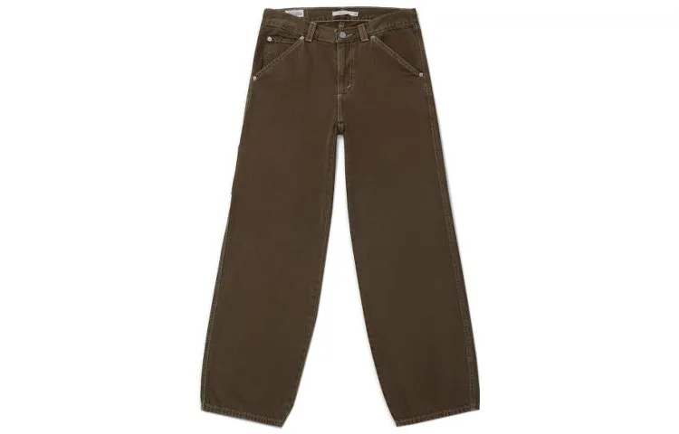 Levi's Jeans Women's Coffee Moderate Wide Leg Pants
