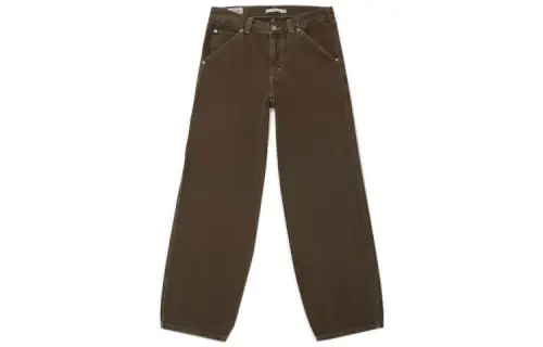 Levis Jeans Women's Coffee Moderate Straight Fit Pants