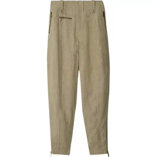 Burberry linen trousers