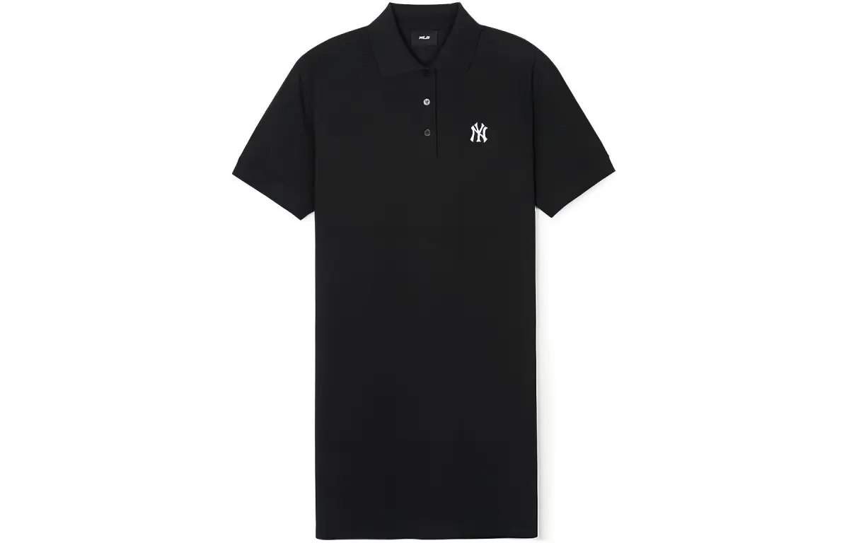 MLB New York Yankees Short Sleeved Dress Women's Black