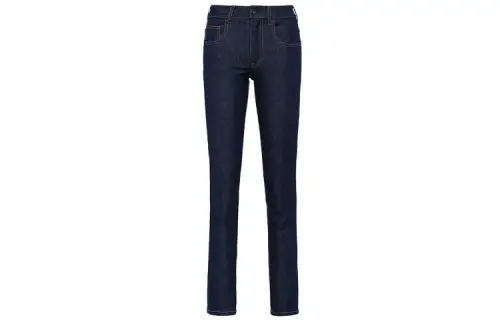 PRADA Jeans Women's Blue Thin Slim Fit Pants