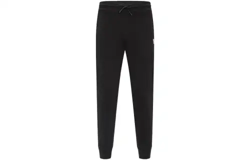 Reebok Knitted Sweatpants Women's Black Moderate Cuffed Pants