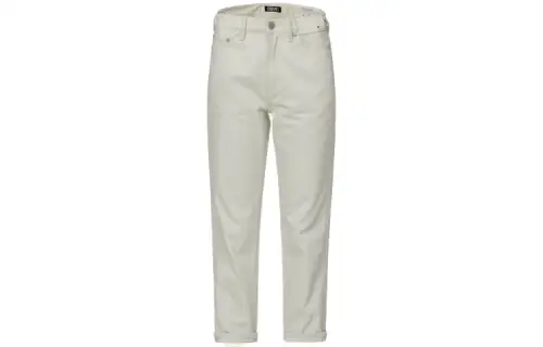 EVISU Jeans Women's Bone Moderate Straight Fit Pants