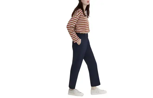 UNIQLO Suit Pants Women's Navy Blue Moderate Suit Pants