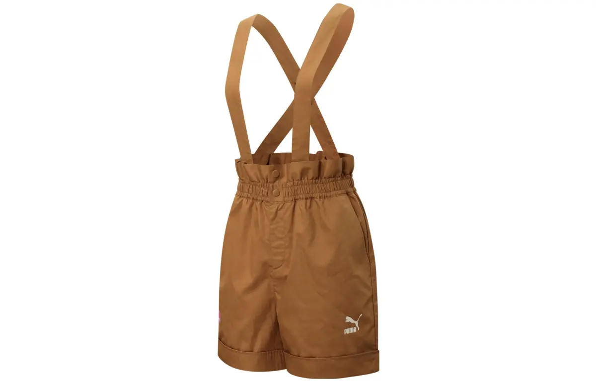 PUMA Casual Shorts Women's Yellow
