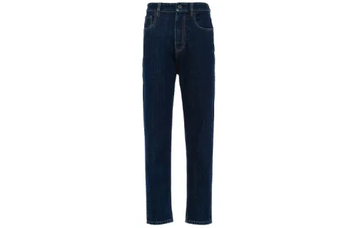 PRADA Jeans Women's Blue Moderate Straight Fit Pants