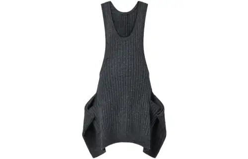 LOUIS VUITTON FW22 Sleeveless Dress Women's Gray
