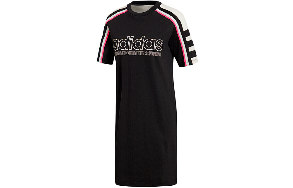 Женское платье adidas originals (черное)