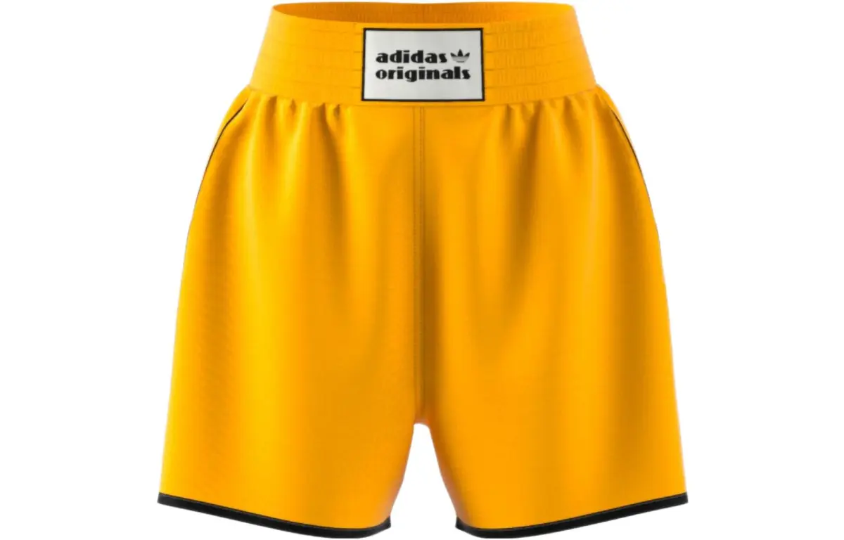 Adidas Originals Casual Shorts Women's Yellow Moderate