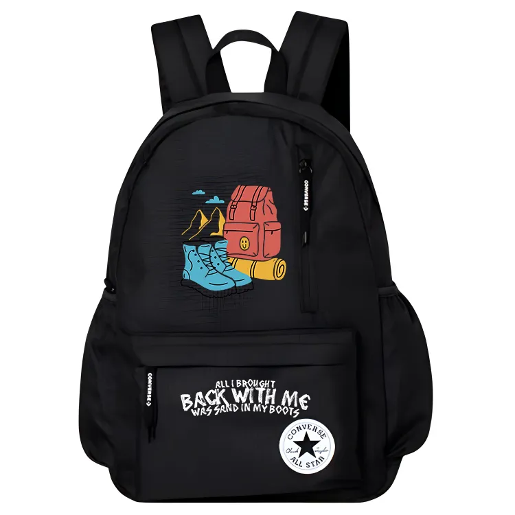 Converse Polyester Backpack Unisex Black
