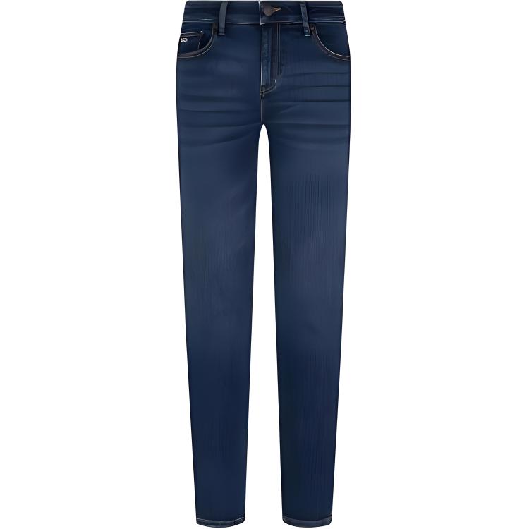 Tommy Hilfiger SS23 Jeans Women's Denim Blue Moderate Straight Fit Pants