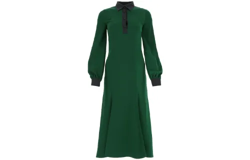 LOEWE Long Sleeved Dress Women's Green