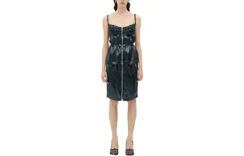 Bottega Veneta Sleeveless Dress Women's Green