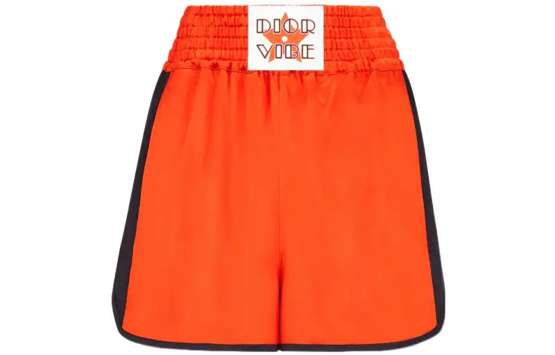 DIOR Quarterly New Products Casual Shorts Women's Orange Moderate