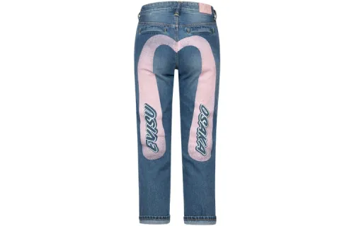 EVISU Jeans Women's Denim Blue Moderate Other