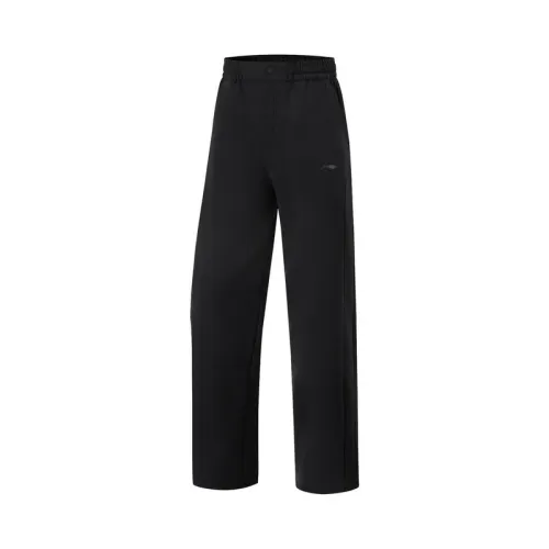 Li Ning Sports Life Collection Casual Pants Women's Black