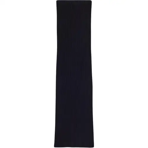 Balenciaga ribbed maxi skirt