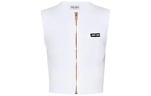 MIU MIU SS23 Tank Top Women's White