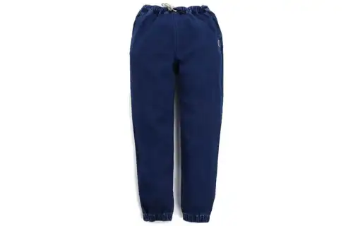 A BATHING APE Jeans Women's Blue Moderate Straight Fit Pants