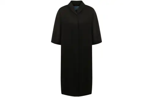 PRADA SS23 Short Sleeved Dress Women's Black