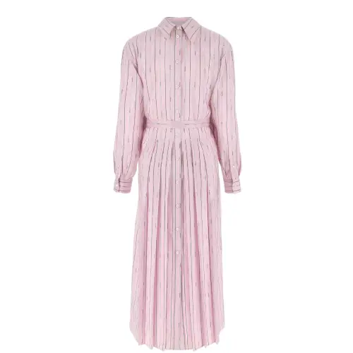 PRADA FW22 Long Sleeved Dress Women's Pink