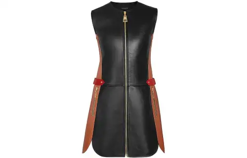 LOUIS VUITTON Sleeveless Dress Women's Black