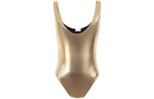 SAINT LAURENT Jumpsuit Women's Gold