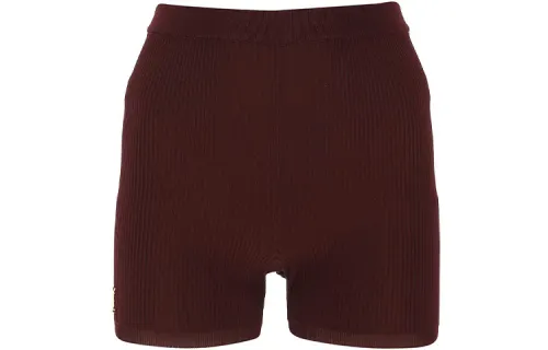 SAINT LAURENT Casual Shorts Women's Burgundy