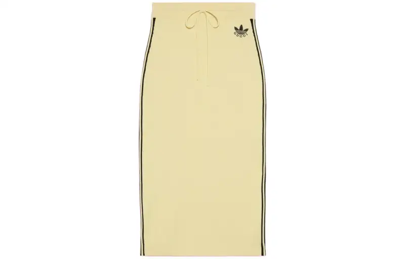 GUCCI x Adidas Originals SS22 Skirt Women's Yellow