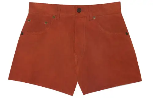 SAINT LAURENT Shorts Women's Rusty Red