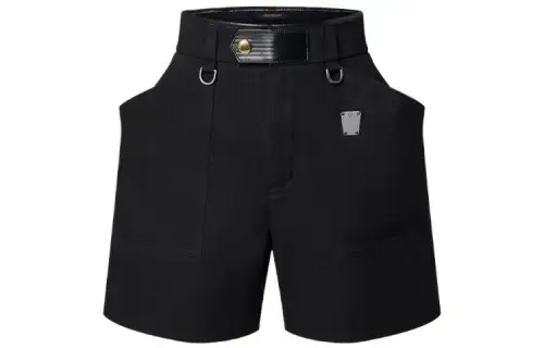 LOUIS VUITTON Oversized Pocket Cotton Drill Shorts