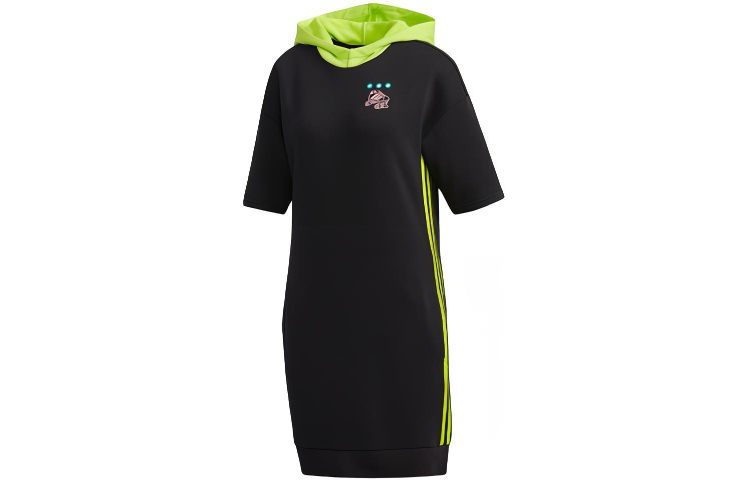 Женская футболка adidas neo W Radio W Dress (черная)