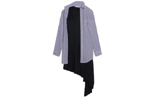 Balenciaga FW21 Long Sleeved Dress Women's Black