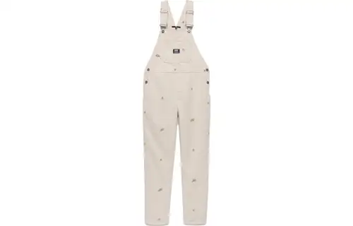 Vans GROUND WORK HOLLYWELL Overalls Women's Ecru Moderate Overalls