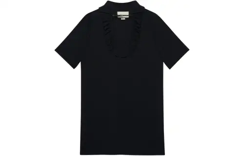 【RunwayPrevious Season】ruffle-trim shift dress