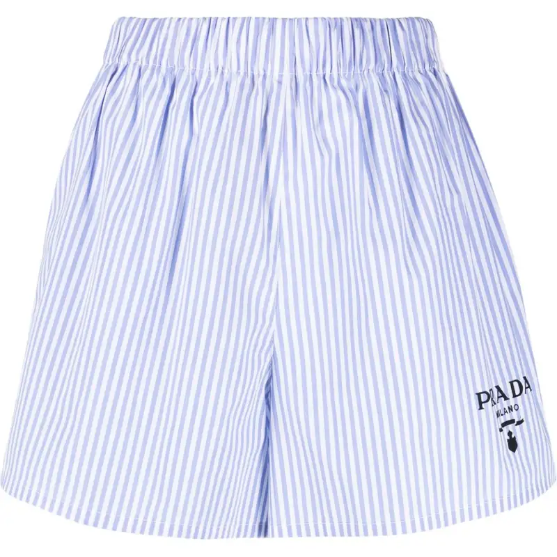 PRADA Casual Shorts Women's Blue Moderate