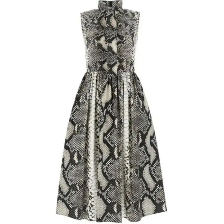 PRADA Sleeveless Dress Women's Brown