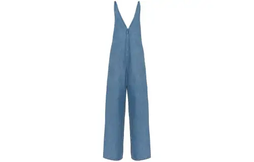 PRADA FW23 Jumpsuit Women's Medium Blue