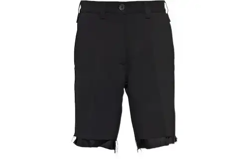 Miu Miu raw-hem Bermuda shorts