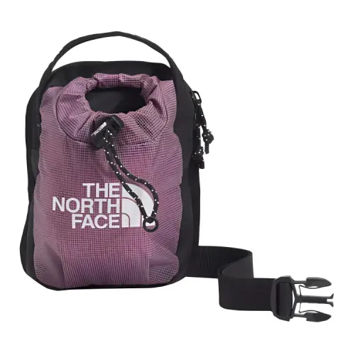 THE NORTH FACE 2L Drawstring One Shoulder Crossbody Outdoor Bag Polyester Park Purple Unisex