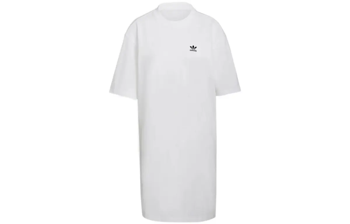 Adidas Originals Short Sleeved Dress Women's White