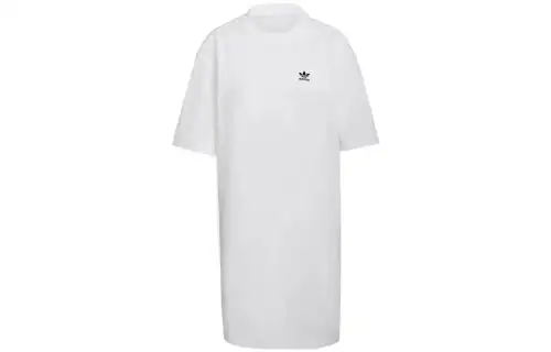 Adidas Originals Short Sleeved Dress Women's White