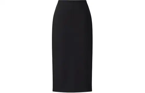 UNIQLO SS24 Knit Long Skirt Women's Black