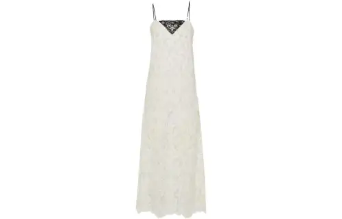 PRADA Slip Dresses Women's White Moderate Mid Length