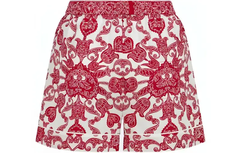 DIOR Casual Shorts Women's Red Moderate