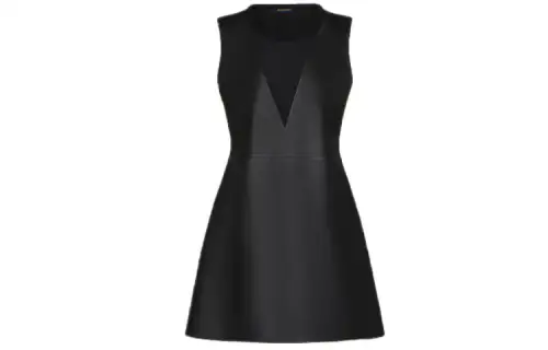 LOUIS VUITTON Sleeveless Dress Women's Black