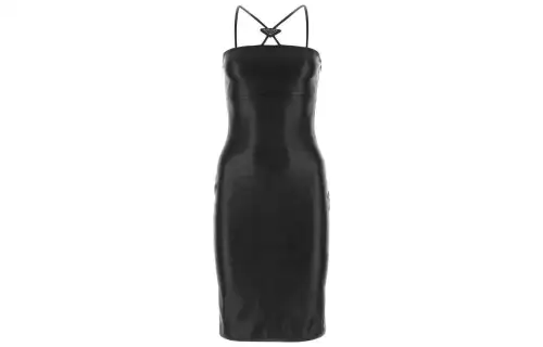 PRADA Sleeveless Dresses Women's Black