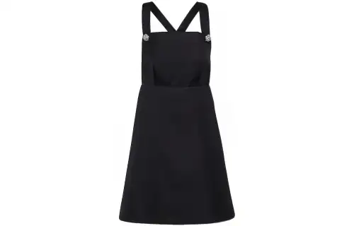 PRADA SS23 Sleeveless Dress Women's Black