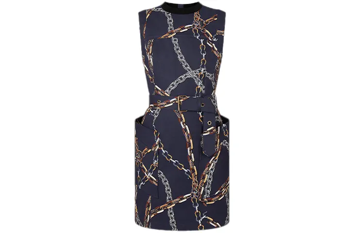 LOUIS VUITTON SS21 Dress Women's Blue