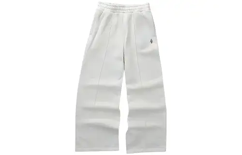 Skechers Knitted Sweatpants Women's Light White Heather Gray/02P9 Moderate Straight Fit Pants